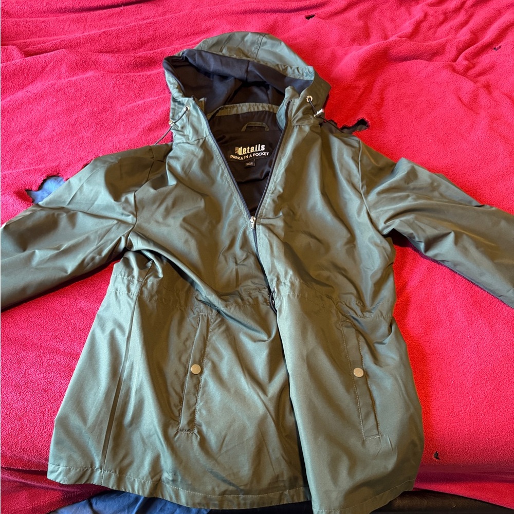 Tail Olive and Black Compact Parka
